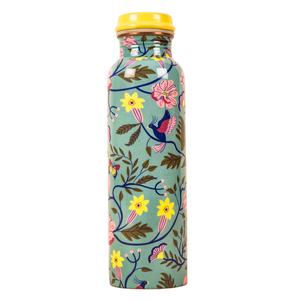 Botella de cobre sin juntas Botella de cobre de agua impresa con esmalte puro para oficina y viajes - Product Image 6