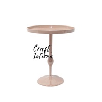 Table basse industrielle en métal, table d'appoint en fer, table centrale en acier, mobilier de salon, table de décoration moderne pour la maison