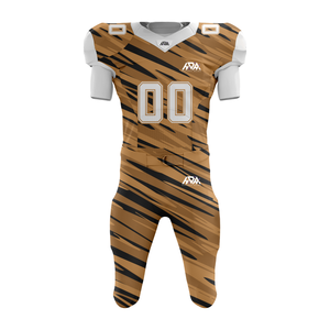 Custom American Football Uniform Lightweight & Sublimated American Football Jersey with <b>Padded</b> Pant Youth & Adult Gridiron Kit - Product Image 3