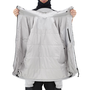 <b>men</b> ski snowboard <b>jacket</b> waterproof <b>warm</b> insulated windproof breathable winter outdoor coat adjustable hood padded lining - Product Image 6