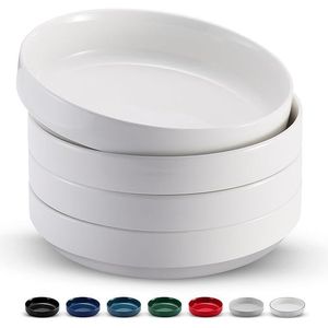 Tazón Grande y Poco Profundo de Cerámica para Pasta, Apto para Microondas y Lavavajillas, Ideal para Sopas y como Plato - Product Image 1