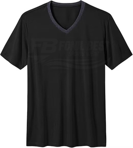 Conjunto de Camiseta y Pantalones Cortos Deportivos para Hombre, Tejido de Poliéster/Algodón, Transpirable, Impresión por Sublimación, Estilo Urbano, Informal, Tallas Grandes, Verano - Product Image 2