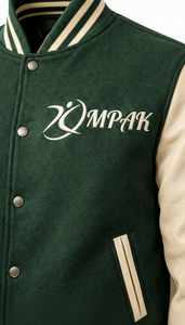 Winter Fashion Varsity <b>Jacket</b> Hooded Front Logo Polyester/Cotton Blend Eco-Friendly Breathable Unisex - Product Image 5