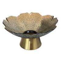 Magnifique bol à fruits et bonbons en acier inoxydable sculpté de luxe, non toxique, pour la décoration de table, la maison et la cuisine, occasions de fête