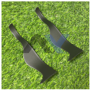 Nueva Navaja de Afeitar Curva Estilo Dominicano para Barbería, de Acero Inoxidable de Alta Calidad, Ligera, para Estilizar la Barba, Modelo Wenzy Wave - Product Image 3