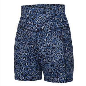 Shorts Deportivos de Alta Calidad para Mujer, Cintura Media, Secado Rápido, Transpirables, Ecológicos, con Estampado por Transferencia de Calor, para Yoga, Running, Ajuste Ceñido - Product Image 4