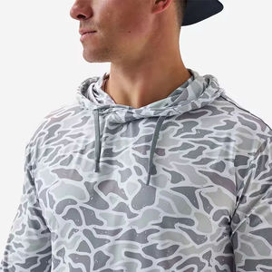 Sudadera de Pesca con Protección Solar UPF 50+ y Logotipo Personalizado, Secado Rápido, Manga Larga, Ropa de Pesca de Alto Rendimiento con Máscara Facial y Protector de Cuello - Product Image 3