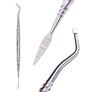 Stainless Steel Premium Double Sided Curved Blade <b>Nail</b> Dead Skin Remover Cuticle Pusher Wide Jaw Opening for Hand Foot Use HABI - Product Image 2