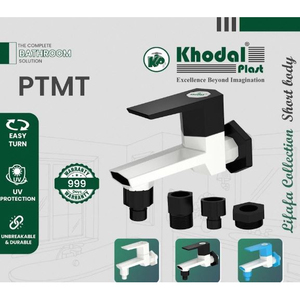 Robinet d'eau court PTMT pour machine à laver, usage domestique, contrôle de l'alimentation en eau, prix de gros par fournisseur - Product Image 1