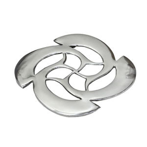 Posavasos Metálico Creativo Resistente al Calor para Ollas y Sartenes Calientes, Soporte de Aluminio para Teteras, Protección para Mesa de Cocina y Encimera - Product Image 1