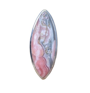 92.5 Sterling <b>Silver</b> Rose Gold Plated Fancy Natural Stone Oval Cut Trendy <b>Rings</b> for <b>Men</b> & Women Gift for Her - Product Image 1