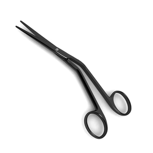 Ciseaux nasaux Fomon SuperEdge de qualité supérieure, à pointes angulées et très affûtées, en acier inoxydable, instruments chirurgicaux Fomon Dorsal Scissors, certifiés CE ISO - Product Image 4