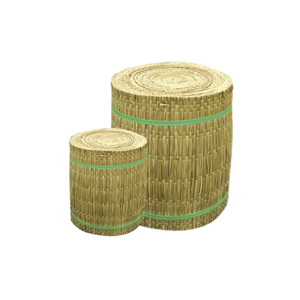 Tapis en jonc traditionnel pour revêtements de sol décoratifs et pour sublimer les concepts de design intérieur rustique - Product Image 1