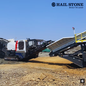 C&D WASTE CRUSHER: Hailstone Track Jaw Crusher Hybrid Power Mode + Magnetic Separator = Instant Road Base Production Worldwide - Product Image 1
