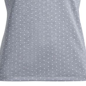 Polo de Mujer Gris con Estampado Sublimado, Manga Corta, Ropa Deportiva Elegante, Prenda Cómoda para Actividades al Aire Libre y Golf - Product Image 6