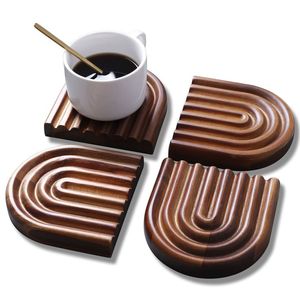 Modern Design Mango Wood Coaster Wooden Coaster Solid Wood Coaster Acacia Wood Coaster Place Mats At <b>low</b> wholesale Price - Product Image 5