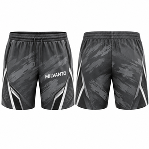 Pantalones Cortos Deportivos Sublimados Personalizados para Hombre, Ligeros, de Secado Rápido, Transpirables, para Gimnasio, Entrenamiento, Running - Product Image 1