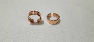 Anillo de Cobre para Terapia Magnética, Alivio del Dolor de Artritis, Curación, Tamaño Personalizable, Logotipo, Diseño Moderno y Elegante, Colores Naturales, Unisex - Product Image 3