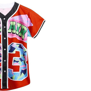 Maillot de baseball élégant, tendance, haute performance, sublimation intégrale, séchage rapide, fabrication OEM, vente en gros - Product Image 6