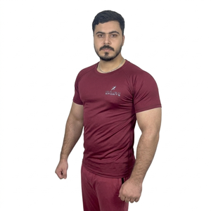 ชุดกีฬาคุณภาพสูงสำหรับผู้ชาย เสื้อผ้าออกกำลังกายและ MMA ชุดรัดรูปสำหรับว่ายน้ำ พร้อมลายพิมพ์แบบ Sublimation แขนสั้น - Product Image 3