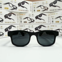 Lunettes Intelligentes Audio : Lunettes de Soleil Sportives à Double Chargement Magnétique, Verres Polarisés, Appel Mains Libres à Oreille Ouverte pour Activités de Plein Air