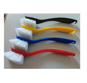 Cepillo de Limpieza para Fregadero de Larga Duración con Cerdas de Nylon Resistentes y Mango Largo para Uso en la Cocina, Cepillo para Platos Portátil - Product Image 4