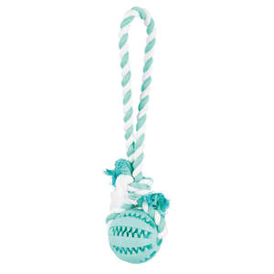 Denta Fun Ball And Play Rope 7 Cm 24 Cm Jouet à mâcher pour animaux de compagnie - Product Image 1
