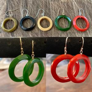 Pendientes de Resina Premium para Fiestas, Bodas, Cumpleaños y Ocasiones Especiales Disponibles a Buen Precio - Product Image 4