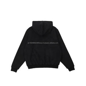 Diseñador Oversized Pull-Over Sudaderas con capucha para hombre Algodón orgánico 320gsm Impresión 3D Entrenamiento de invierno Sin cordón - Product Image 5