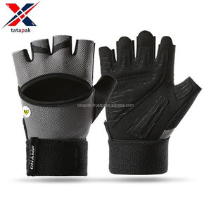 Export Quality Half Finger <b>Fitness</b> <b>Gloves</b> with UV Protection Polyester Material for Unisex Adults Sports Use Wholesale Price - Product Image 4