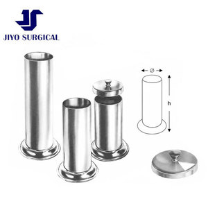 Jiyo Surgical Co. CE Certified Class I Stainless Steel Medical Utility Jar Secure <b>Lid</b> 3060 mm Hospital Dressing Instrument - Product Image 6