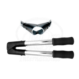 Écorneur de précision Barnes en acier inoxydable avec tête thermolaquée, poignées en acier chromé et poignées en PVC composites, 17 pouces - Product Image 1