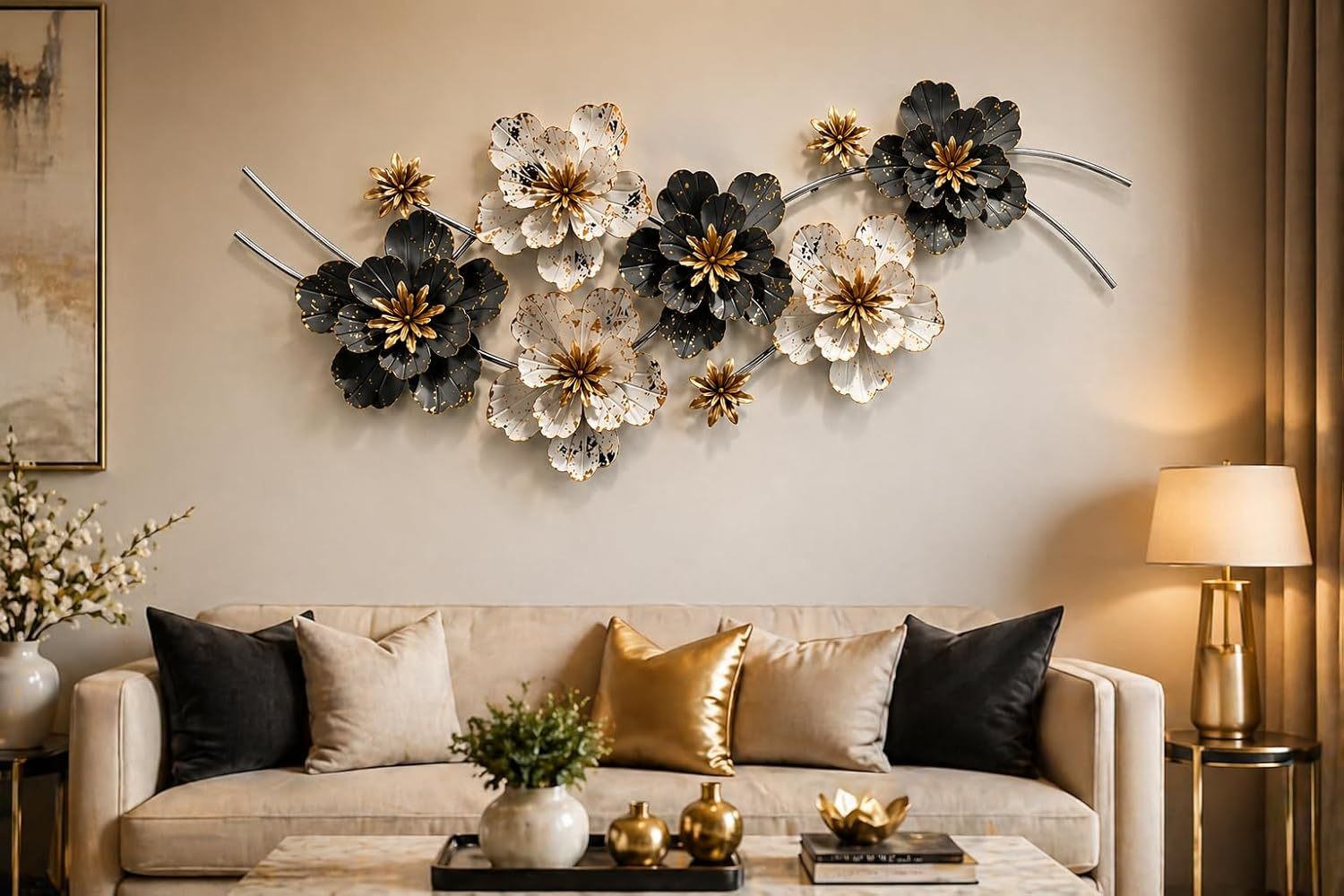 Black, White & Gold