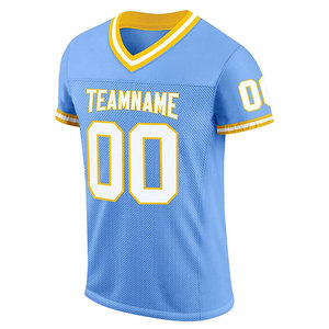 Customized Sublimated V-Neck American Football Jersey New Arrival Team Name Number Breathable American Football Game Jersey - Product Image 1
