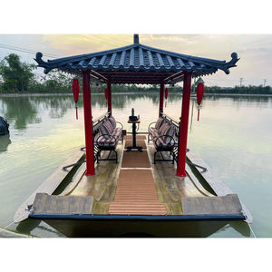 OMH K240 Maison-bateau en composite durable avec toit pour les loisirs et l'utilisation en extérieur 579,1L x 218,4W x 330,2H cm 8 personnes - Product Image 3