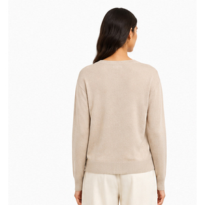 Women Ribbed Knit Zip Up <b>Cardigan</b> High Neck Long <b>Sleeve</b> Cotton Soft Warm Winter Casual Wear Sweater Knitwear Shirts - Product Image 5