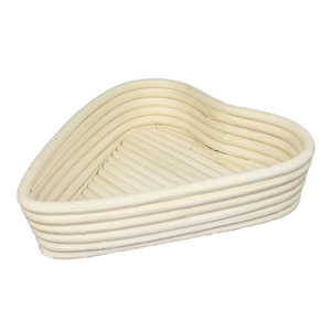 Cesta de fermentación para pan en forma de corazón, cesta de fermentación de pan, cestas de fermentación de ratán con forros de Vietnam - Product Image 2