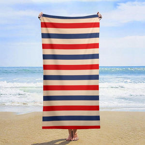 Toalla de Playa Rectangular Grande de Algodón Terry, Personalizada con Logotipo, Impresión Reactiva, 100% Algodón, Fabricación OEM - Product Image 2