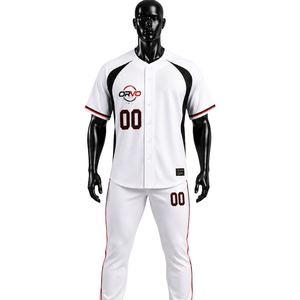Ensemble d'uniformes de baseball personnalisés : Maillot et pantalon d'équipe, vêtements de sport par sublimation, logo personnalisé, tenues athlétiques, fabrication OEM, vente en gros en vrac - Product Image 1