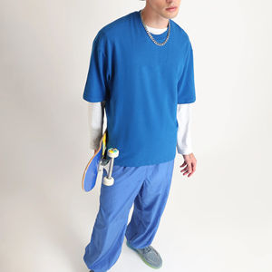 Camisetas Hip Hop Extra Grandes para Hombre, 100% Algodón, Personalizables, Manga Corta, con OEM ODM - Product Image 6