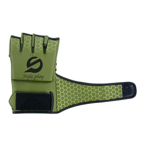 Guantes de MMA de cuero resistentes hechos a medida, guantes de entrenamiento de lucha de alta calidad con soporte para muñeca para adultos - Product Image 6