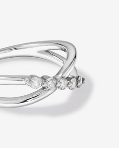 0.20 CTW Lab Grown Diamond Engagement Anniversary Ring 14K White Gold Radiant Cut Rhodium Plated IGI Certified Women's Fine - Product Image 4