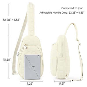 Bolsa de Tenis Acolchada de PU con Cierre de Cremallera, Resistente al Agua, Diseño de Mochila Deportiva, Multicolor, Personalizable - Product Image 2