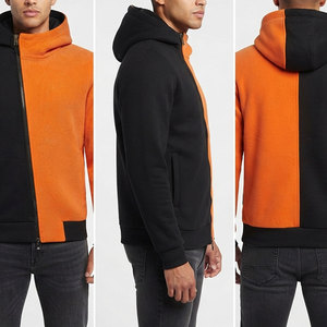 Men's Zip Hoodie Premium Fleece Construction Cozy Seasonal Clothing Ribbed Cuffs Adjustable Hood Wholesale Supply Zip Up Hoodie - Product Image 6