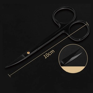 BAFA SURGICAL INSTRUMENTS BSI-SS-9625 Ophthalmic Surgical Scissors Double Eyelid Plastic Surgery Straight Tool <b>Black</b> Instrument - Product Image 5