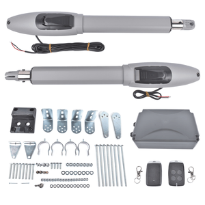 Kit Apri Cancello Automatico a Doppia Anta per Cancelli fino a 300 kg, Include Telecomando per Operatori di Cancelli - Product Image 1