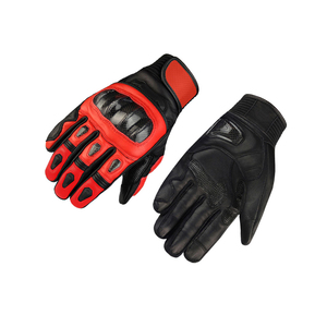 Leather Motorbike Gloves for Outdoor Moto Riding-Heavy Racing Style with Soft Interior and Non-Slip Design - Product Image 6
