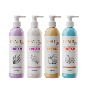 Lotion corporelle hydratante et nourrissante éclaircissante à la vitamine E Beauty Palm Organic 250ml pour adultes, tous types de peau, fabrication OEM aux États-Unis, matin - Product Image 1