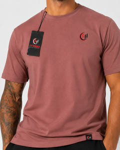 เสื้อยืดแขนสั้นสีพื้นทรงหลวม คอกลม ผ้าฝ้ายเจอร์ซีย์ 100% สำหรับผู้ชาย ยี่ห้อ Fly Humble สวมใส่สบาย ราคาถูก รับสั่งทำ - Product Image 6