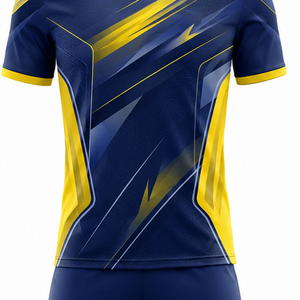 Ensemble maillot et short de football professionnel, uniforme de football personnalisé, vêtements d'équipe athlétique de haute qualité pour hommes, jeunes et joueurs de club - Product Image 5